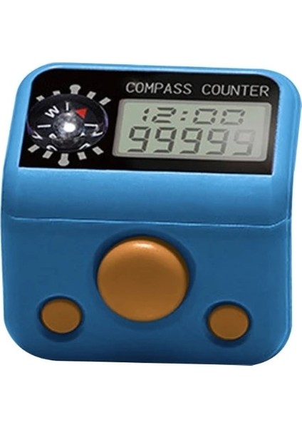 Beyaz Stil M89B Parmak Sayacı Pusula Islam Tesbih Boncuk 5 Dijital LED Elektronik El Taksitli Sayacı Clicker 10 Renk (Yurt Dışından) modelleri