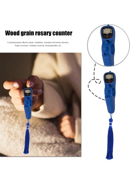 No.33 Stili Yeni Elektronik Tesbih Dijital Taksitli Sayacı LED ile Kolay Sıfırlanabilir Orijinal Dijital Tespih Boncuk Zamanlayıcı Müslüman Dua Için (Yurt Dışından) fiyatları