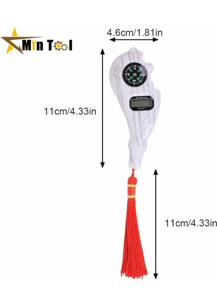 E Tarzı Dijital Tesbih Elektronik Tespih Taksitli Sayacı Pusula Püskül ile LED Işık Parmak Oyunu Oyuncak Manuel Sıfırlama Sıkıştırma El Aracı (Yurt Dışından)