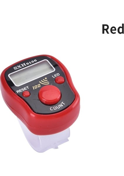 Rd Stili 1 Adet Dikiş Işaretleyici Satır El Taksitli Parmak Sayacı LCD Elektrikli Dijital Ekran Taşınabilir Sayaç (Yurt Dışından)