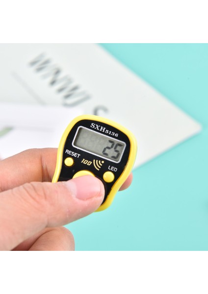Rd Stili 1 Adet Dikiş Işaretleyici Satır El Taksitli Parmak Sayacı LCD Elektrikli Dijital Ekran Taşınabilir Sayaç (Yurt Dışından)