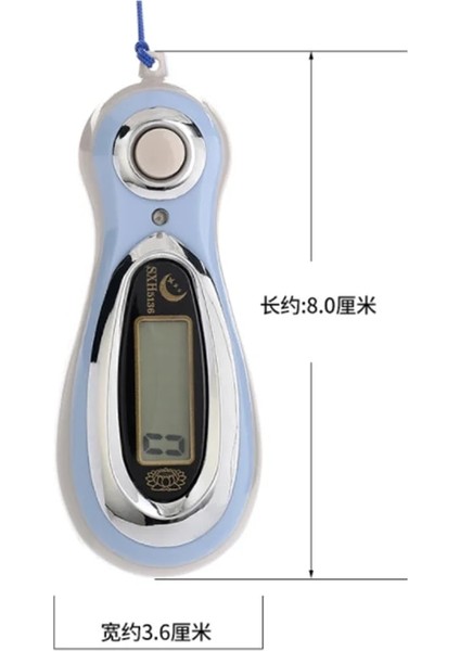 Sayaç Stili 1 Adet Yeni Sıcak LCD Ekran Elektronik Dijital Taksitli Sayacı Mp3 Manuel Sayaçlar Boyunluklar ile Rastgele Renk (Yurt Dışından)