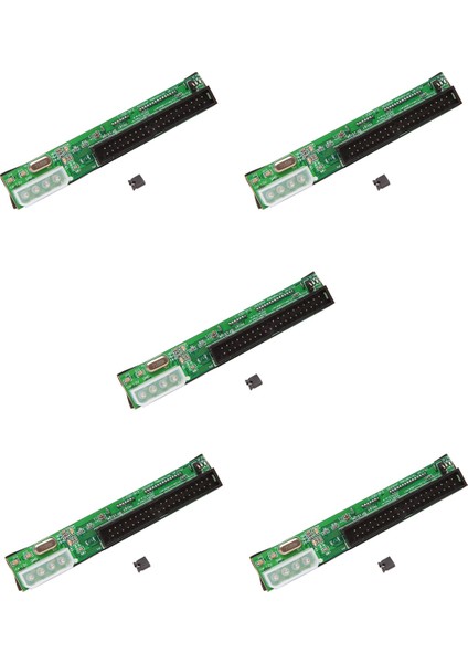 5x 7 + 15PIN 2.5 Sata Dişi 3.5 Inç Ide Sata Ide Adaptörü Dönüştürücü Erkek 40 Pin Bağlantı Noktası 133 100 HDD CD DVD (Yurt Dışından)