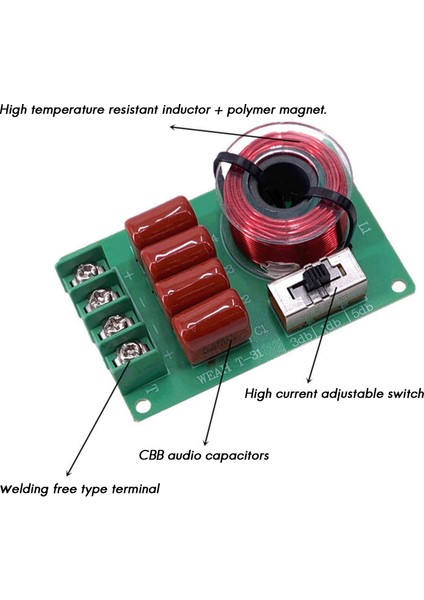 Frekans Bölücü Hi-Fi Ses Tiz Bas Hoparlör Frekans Bölücü 2-16OHM Hoparlör Için Stereo Geçiş Filtreleri (Yurt Dışından) fiyatları