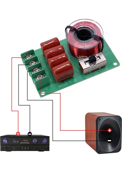 Frekans Bölücü Hi-Fi Ses Tiz Bas Hoparlör Frekans Bölücü 2-16OHM Hoparlör Için Stereo Geçiş Filtreleri (Yurt Dışından) fırsatları
