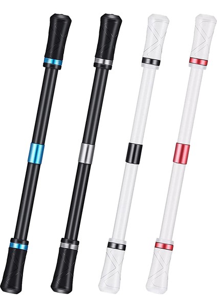 4 Adet Kalem Dönen Kalemler Ağırlıksız Kalem Fidget Kalemler Uçan Kalem Oyun Parmak Kalem Dönen Dönen Kalem B (Yurt Dışından)