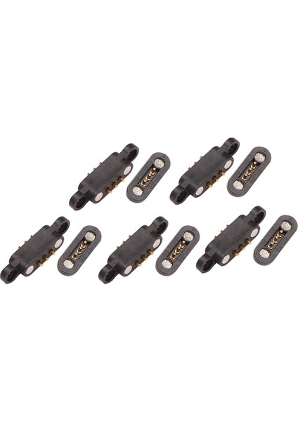 20 Çift Yaylı Manyetik Pogo Pin Konnektörü 3 Pozisyon Mıknatıslar Pitch 2.3mm Deliklerden Erkek Dişi Prob (Yurt Dışından) modelleri