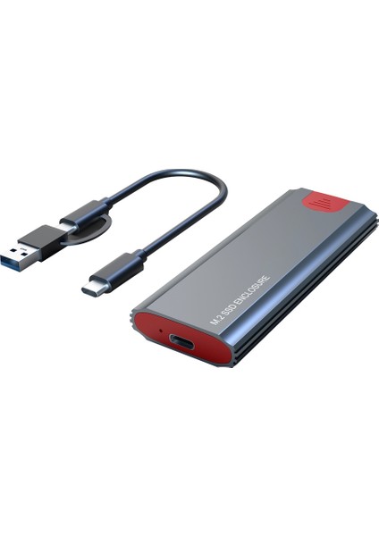 M2 SSD Kasası M.2 - USB 3.1 Gen 2 10GBPS Nvme SSD Muhafazası Için Nvme Pcıe M Anahtarı/ (B+M) Anahtarı SSD Sabit Disk, M2 SSD Kasası Otg (Yurt Dışından)