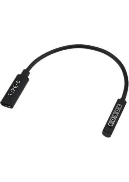 2x Tip C Pd Şarj Kablosu USB C Dişi Güç Kaynağı Şarj Adaptörü Dönüştürücü Microsof Surface Pro 1/2 Tablet Için (Yurt Dışından) fiyatları