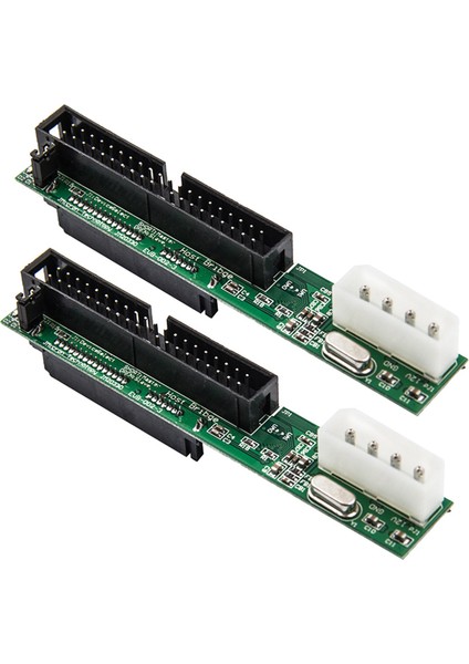 2x 7 + 15PIN 2.5 Sata Dişi 3.5 Inç Ide Sata Ide Adaptörü Dönüştürücü Erkek 40 Pin Bağlantı Noktası 133 100 HDD CD DVD (Yurt Dışından)