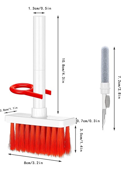Klavye Temizleyici Klavye Temizleme Fırçası Klavye Tuş Çektirme ile Temizleme Seti, Bluetooth Kulaklık Dizüstü Bilgisayar Için (Yurt Dışından) fırsatları