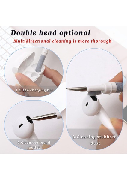 Klavye Temizleyici Klavye Temizleme Fırçası Klavye Tuş Çektirme ile Temizleme Seti, Bluetooth Kulaklık Dizüstü Bilgisayar Için (Yurt Dışından) indirimleri