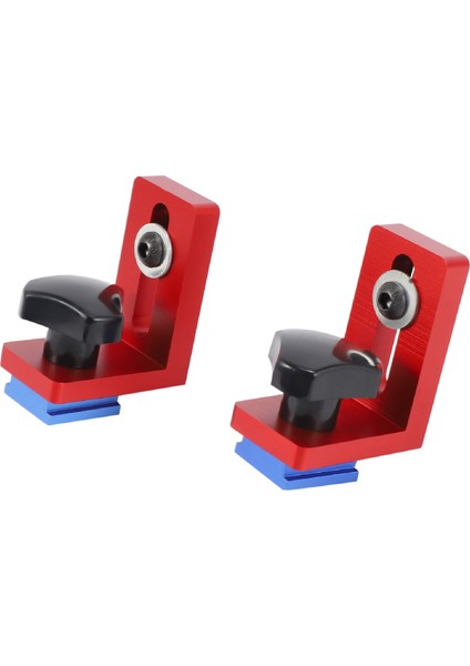 Alüminyum Profil Ağaç Işleme Aletleri Için 2 T-Track Kayar Braket Seti, T-Tracks Dahil Değildir (Yurt Dışından)