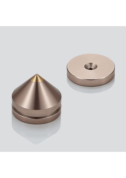 4 Takım Hifi Ses Ayak Sivri Koni Zemin Ayak Çivisi Alüminyum Alaşımlı Hoparlör Dac CD Dolabı Güç Amplifikatörü Bilgisayar (Altın) (Yurt Dışından) modelleri