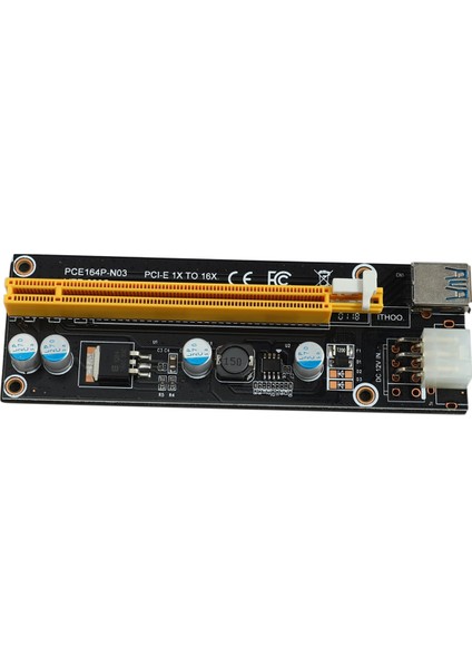 3x Ngff M.2 M Anahtarı - USB 3.0 Pcı-E Yükseltici Kart M2 - Usb3.0 Pcıe 16X 1x Genişletici, Litecoin Için Güç ile (Yurt Dışından) fiyatları