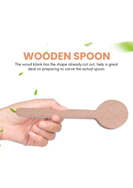 Ahşap Oyma Kaşığı Boş Kayın ve Ceviz Ahşap Bitmemiş Ahşap El Sanatları Whittler Için Whittling Kiti (4 Adet) (Yurt Dışından) fırsatları