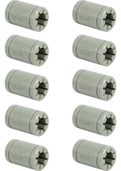 10 Adet Plastik 8 mm Lineer Anet Rulman RJ4JP-01-08 Rulman ile Aynı Anet A8 Prusa I3 3D Yazıcı (Yurt Dışından)