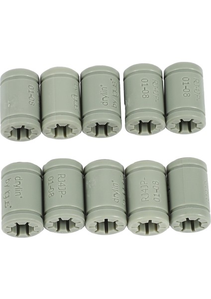 10 Adet Plastik 8 mm Lineer Anet Rulman RJ4JP-01-08 Rulman ile Aynı Anet A8 Prusa I3 3D Yazıcı (Yurt Dışından)