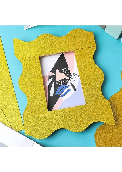 30 Adet Altın Bülten Tahtası Kenarlıkları, Sınıf Ofis Için Parlatıcı Glitter Taraklı Bülten Kenarlıkları Trim (13X2.95 Inç) (Yurt Dışından)