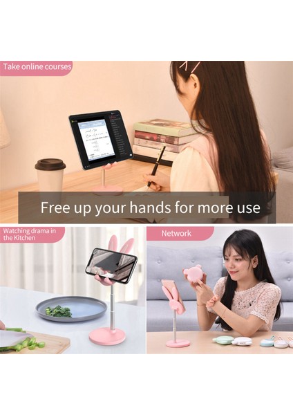 Cep Telefonu Tutucu Akıllı Telefon Tablet Dizüstü Bilgisayar Standı Için Masaüstü Metal Malzeme Standı, Yeşil (Yurt Dışından) modelleri