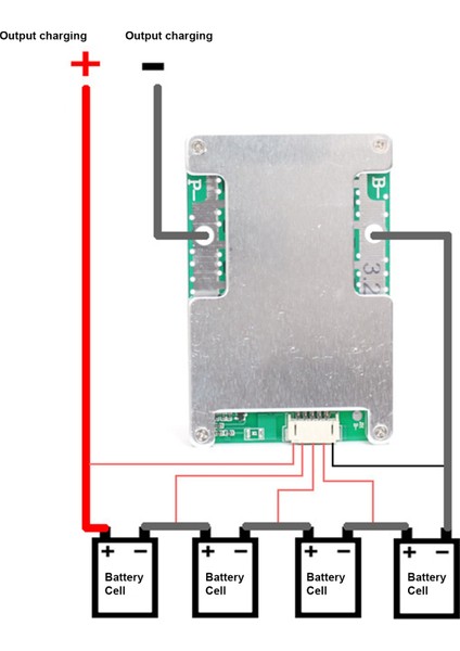 4s 12V 120A Koruma Levhası 3.2V Bms Li-Demir Lityum Pil Şarj Cihazı Koruma Levhası Güç ile Batarya Denge Levhası (Yurt Dışından) indirimleri