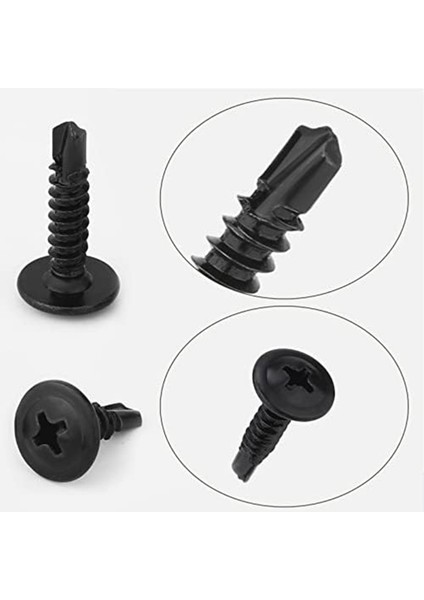 Metal Vidalar Kendiliğinden Vuran, 120 P Paslanmaz Çelik Vida Seti Çeşitli Düz Kafa Matkap Vidalar Ahşap Alçıpan Metal Için (Yurt Dışından) fırsatları