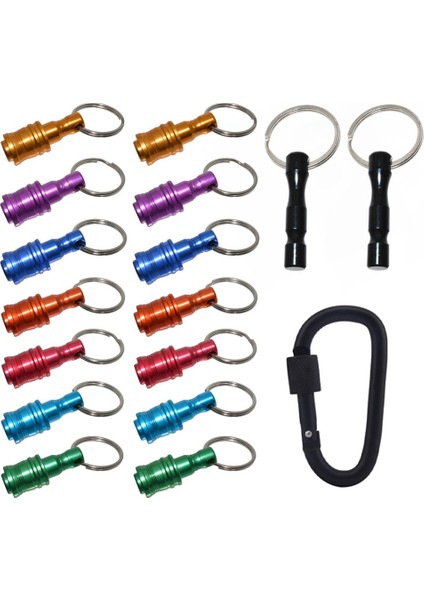 14 Adet 1/4 Inç Altıgen Tornavida Uçları Tutucu Anahtarlık, Uzatma Çubuğu Tornavida Uçları Tutucu Soket Adaptörü (Yurt Dışından)