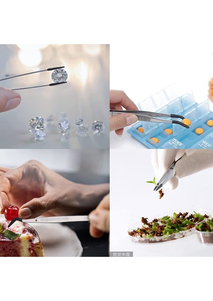 3 Parça Lastik Uçlu Cımbız Pvc Kaplamalı Cımbız Seti, Kauçuk Düz ve Düz Uçlu Cımbız Siyah (Yurt Dışından) indirimleri