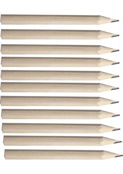 100 Adet 3.5 Inç Ahşap Kalem, Acemi Yazma Kalem, Öğrenciler Kroki Kalem Kırtasiye, Altıgen A (Yurt Dışından)