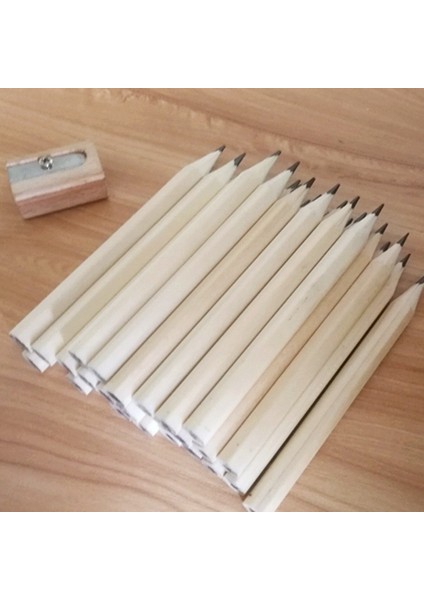 100 Adet 3.5 Inç Ahşap Kalem, Acemi Yazma Kalem, Öğrenciler Kroki Kalem Kırtasiye, Altıgen A (Yurt Dışından) fırsatları