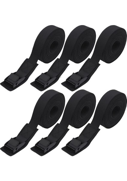 Ayarlanabilir Kam Tokalı 6.6ft Bağlama Askıları Paketleme, Kargo, Bagaj Için 550LBS'YE Kadar Bağlama Cinch Askıları 6 Paket (Yurt Dışından)