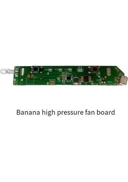 Çok Fonksiyonlu Muz Fan USB Şarj Edilebilir Mini Fan Pcba Mini Fan Devre Kartı Üç Vites Işıkları Anakart, A (Yurt Dışından) fiyatları