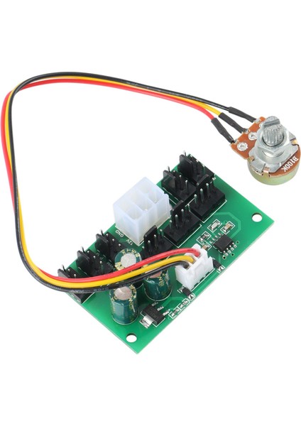 3 Adet Bilgisayar Kasası Madenci Fan Hız Kontrol Cihazı 8 Kanallı Fan Hub Pwm Yüksek Güç Şiddetli Fan Denetleyicisi DC12V (Yurt Dışından)