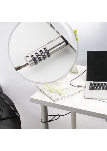 5x Güvenlik USB Şifre Hırsızlığa Karşı Kilit, Dizüstü Bilgisayarda, Tablette, Projektörde, Tv'de Hırsızlığa Karşı Koruma Işlevi Için Kullanılır (Yurt Dışından)
