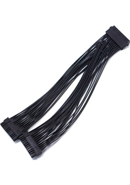 4x Atx 24PIN 1 Ila 2 Bağlantı Noktalı Güç Kaynağı Uzatma Kablosu Psu Erkek Kadın Splitter 24PIN Uzatma Kablosu (Yurt Dışından) modelleri