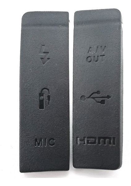 1 Adet Usb/-Uyumlu Dc In/vıdeo Out 5d2 Kamera Için Kauçuk Kapı Alt Kapağı (Yurt Dışından)