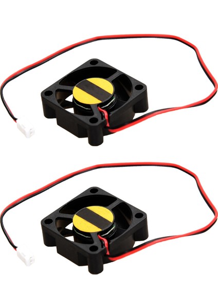 2x 30MM x 30MM x 10MM 3010S 12V 0.06A Fırçasız Dc Soğutma Fanı (Yurt Dışından)