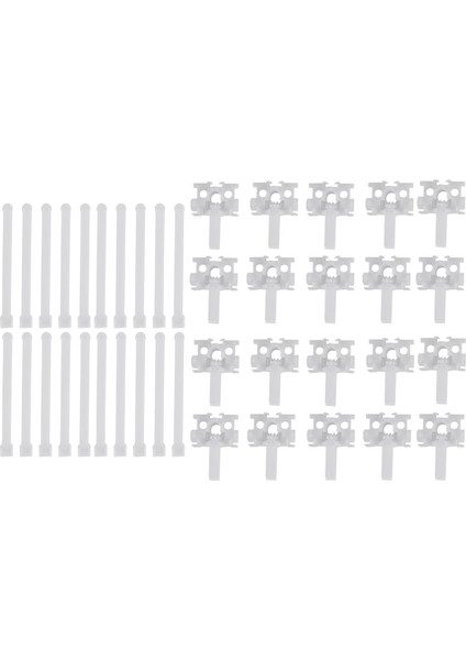 Dikey Perde Tamir Taşıyıcısı Köklü Dikey Panjur Tamir Takımı Beyaz Panjur Yedek Parçaları20 Adet (Yurt Dışından) modelleri