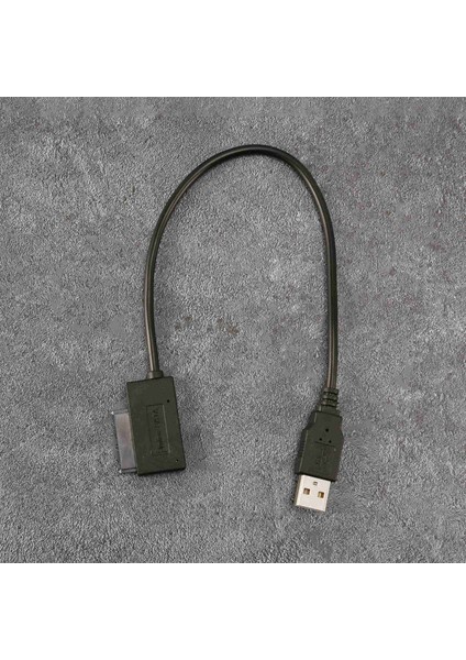 2x USB 2.0 - Mini Sata Iı 7 + 6 13PIN Adaptör Dönüştürücü Kablosu Dizüstü Bilgisayar Cd/dvd Rom Slimline Sürücü (Yurt Dışından) fırsatları