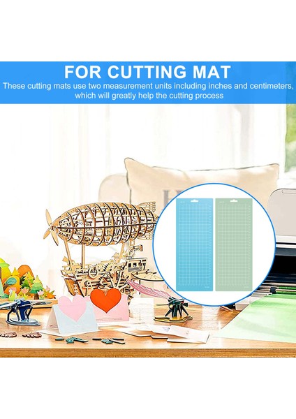 Joy Aksesuarları Için 4pcs Kesme Matı Yedek Kesme Matı Yapışkanlı Kapitone Kesme Paspasları (Yurt Dışından)