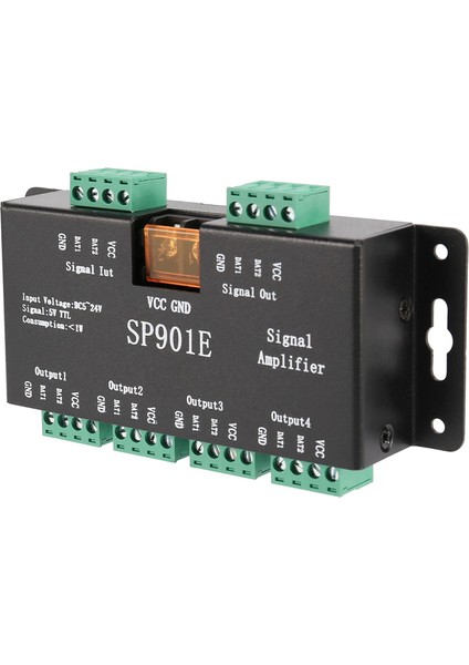 4x SP901E LED Piksel WS2812B WS2811 Spı Sinyal Amplifikatörü Tekrarlayıcı WS2813 SK6812 WS2815 WS2801 SK9822 Vb Tüm Rgb (Yurt Dışından)