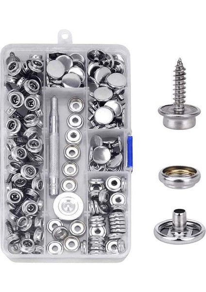 Ağır Hizmet Çıtçıt Seti + Kanvas Çıtçıt Seti, Vida Çıtçıtları, Tekne Kapağı Çıtçıtları, Tekne Için Ayar Aleti ile Halı Çıtçıt Seti (Yurt Dışından) indirimleri