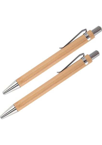Tükenmez Kalem Set Adet Adet Bambu Ahşap Yazı Aleti(30 Takım) (Yurt Dışından)