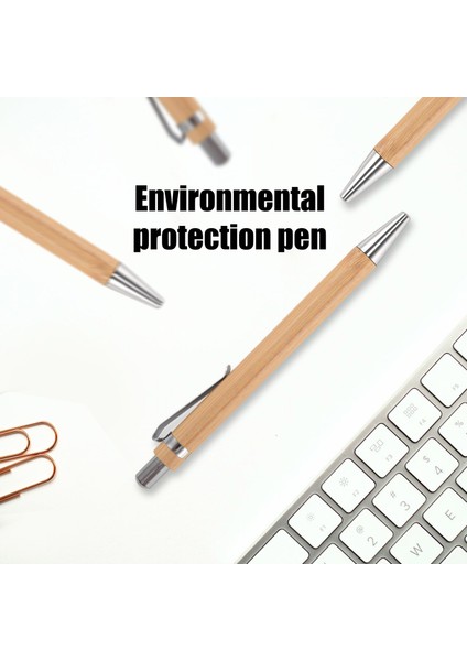 Tükenmez Kalem Set Adet Adet Bambu Ahşap Yazı Aleti(30 Takım) (Yurt Dışından) fiyatları