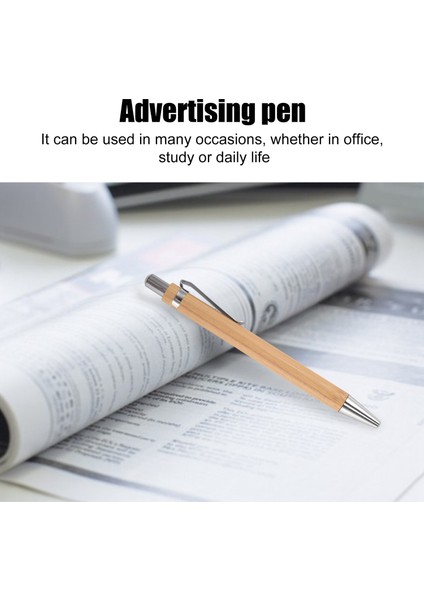 Tükenmez Kalem Set Adet Adet Bambu Ahşap Yazı Aleti(30 Takım) (Yurt Dışından) fırsatları