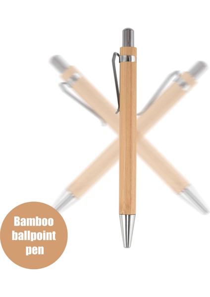 Tükenmez Kalem Set Adet Adet Bambu Ahşap Yazı Aleti(30 Takım) (Yurt Dışından) indirimleri