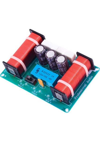 3 Yollu Ses Frekans Bölücü Tiz + Orta Kademe + Bas Crossover Hoparlörler Hoparlör Dıy Için Filtre (Yurt Dışından)