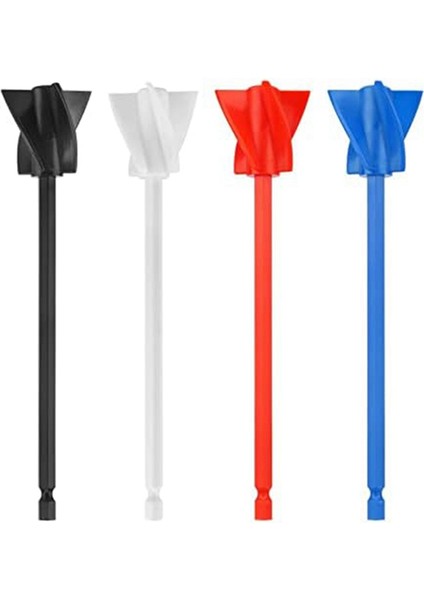 10 Adet Reçine Karıştırıcı Kürekler, Boya Karıştırıcı Kürekler, Reçine, Boya, Silikon, Seramik Sır Karıştırma Için Mikser Matkap Aparatı (Yurt Dışından)