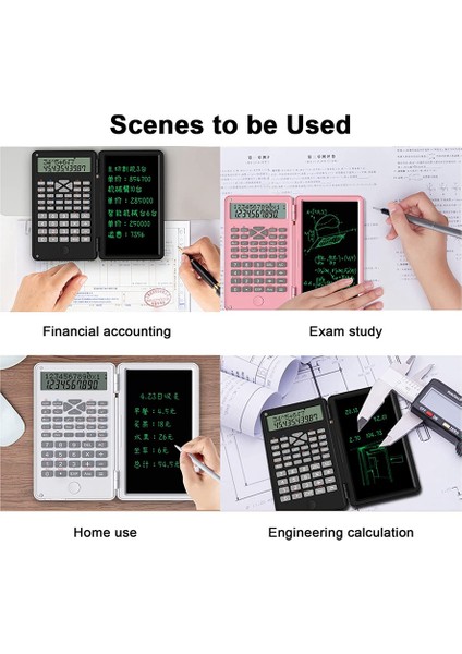 Bilimsel Hesap Makineleri, Ev Okul Toplantısı ve Çalışması Için 12 Haneli LCD Ekran Cep Ofis Masaüstü Hesap Makinesi, Mavi (Yurt Dışından)