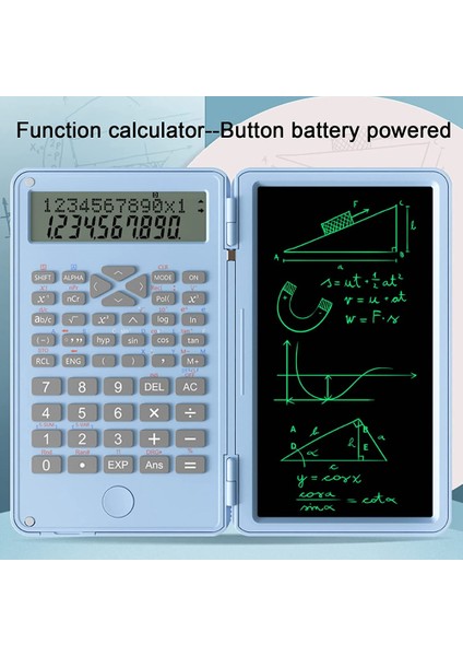 Bilimsel Hesap Makineleri, Ev Okul Toplantısı ve Çalışması Için 12 Haneli LCD Ekran Cep Ofis Masaüstü Hesap Makinesi, Mavi (Yurt Dışından) fırsatları